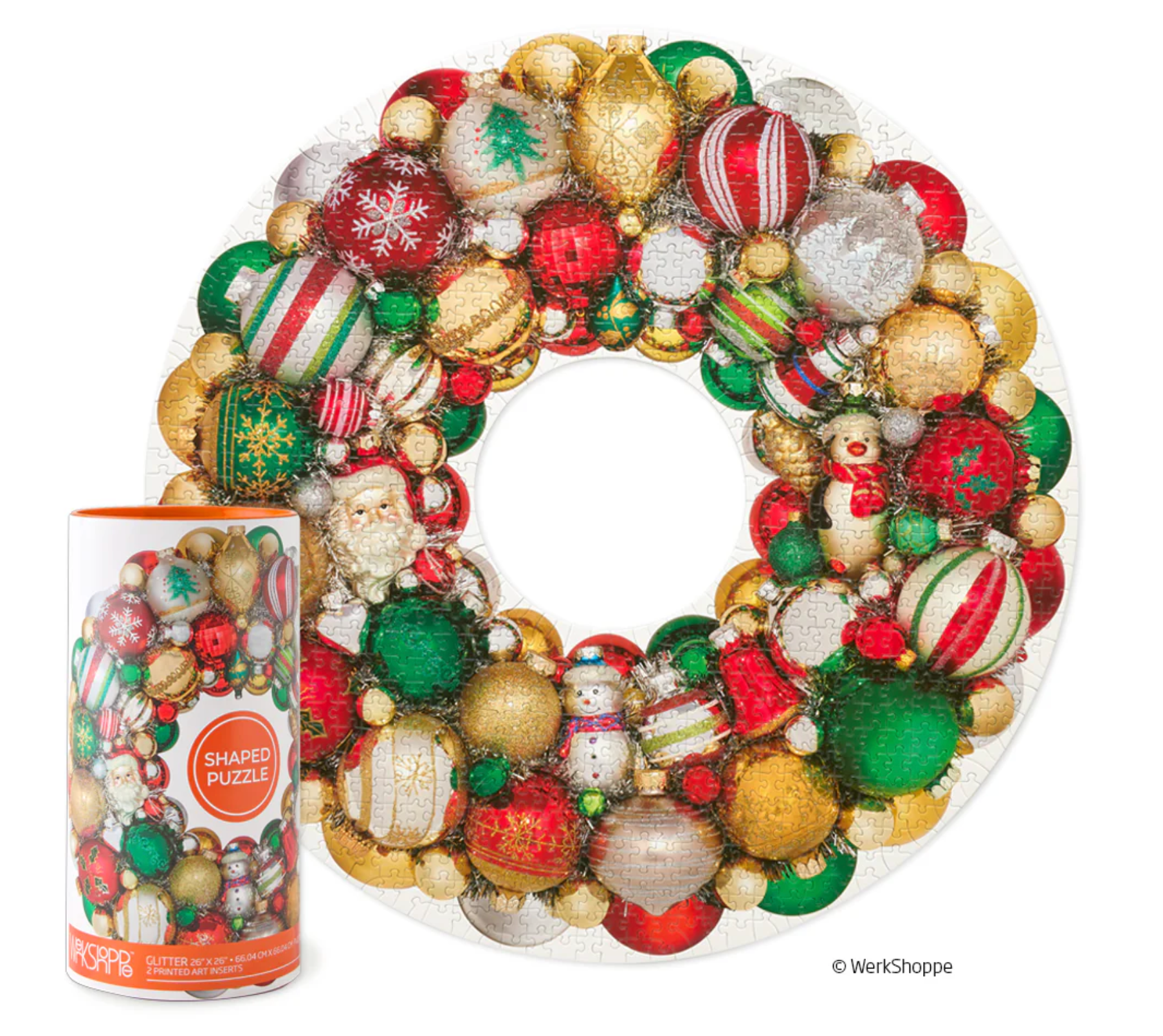 Ornament Wreath Puzzle
