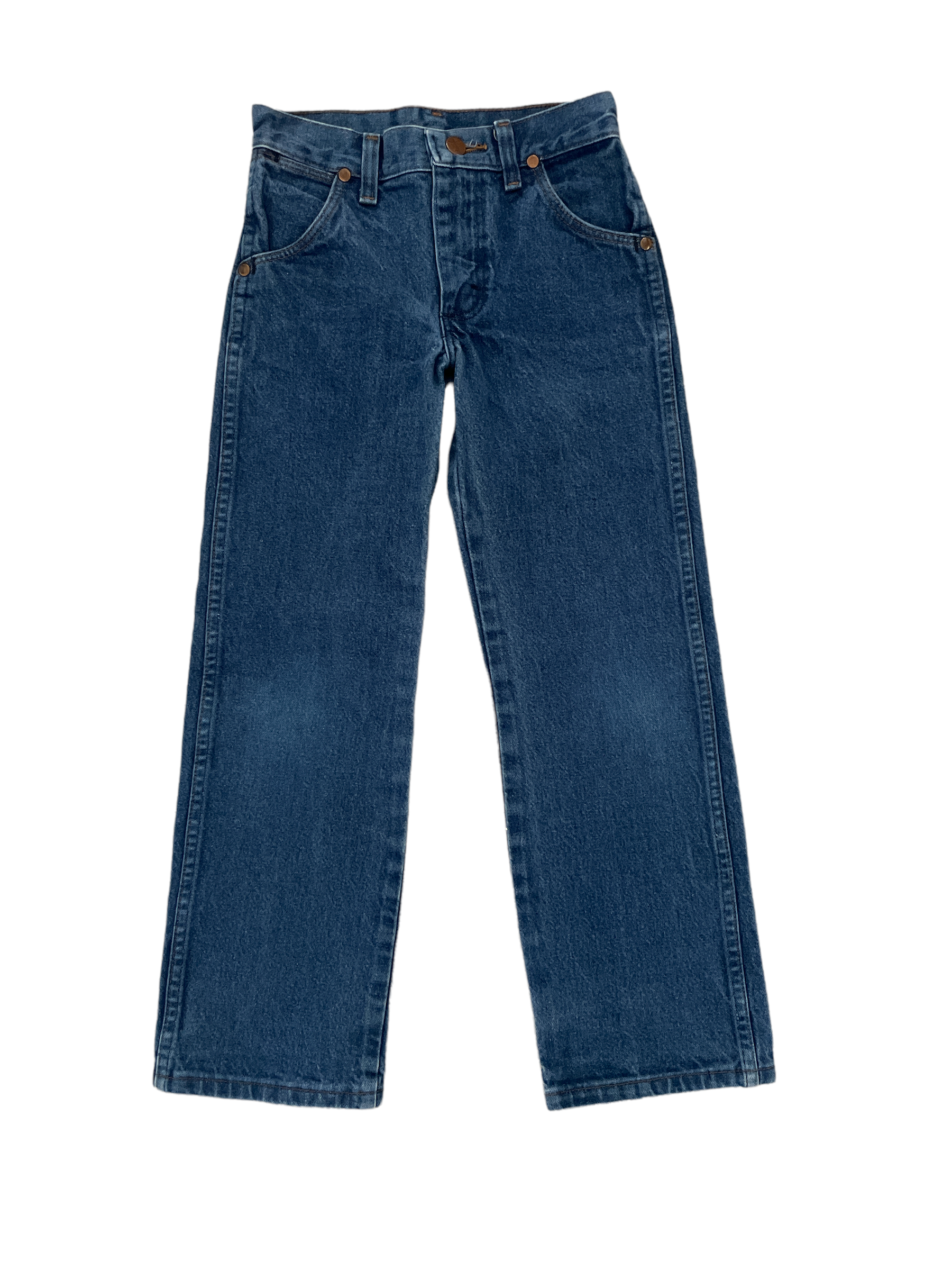 Junior 1980's Wrangler Regular Blue Denim Jeans – Arkive Vintage