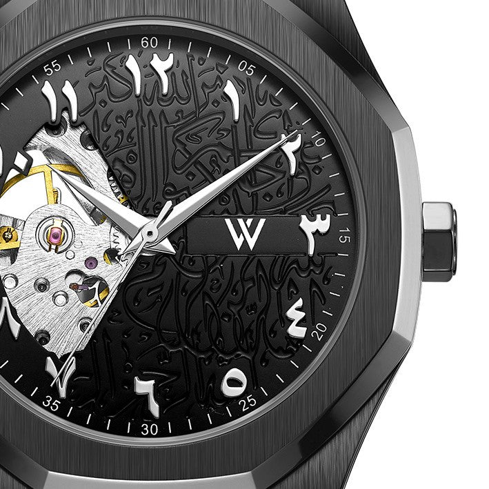 Jbw Men's Luxury Phantom 18k Gold-plated Stainless Steel Bracelet Watch,  42mm | Hawthorn Mall