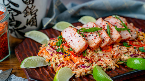 folded steel korean pork chops