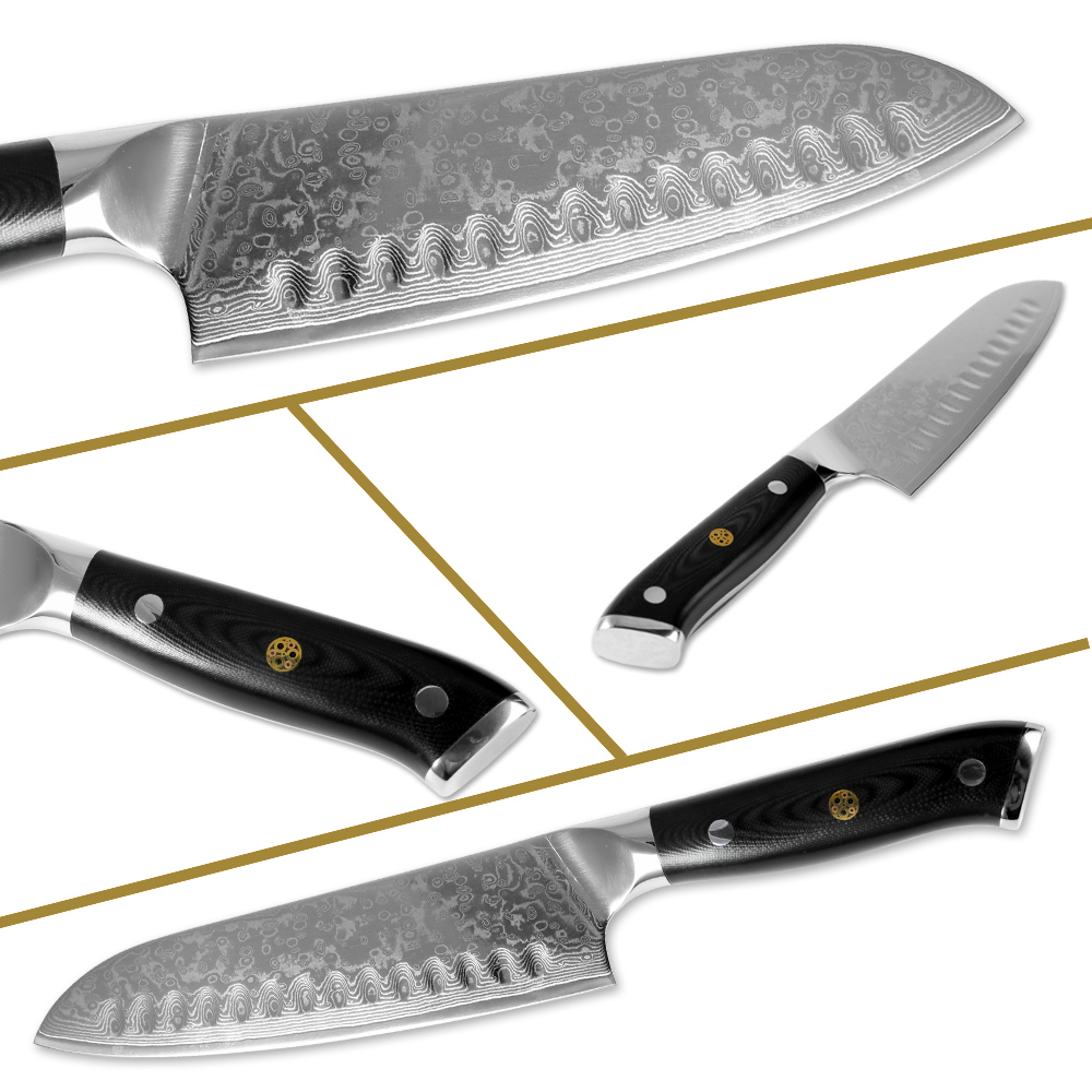 kitchen king 8pcs exclusive grey gradient - Knife Sets