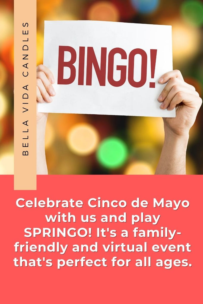 spring bingo virtual event