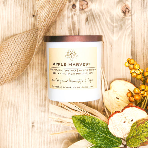 apple harvest soy candle