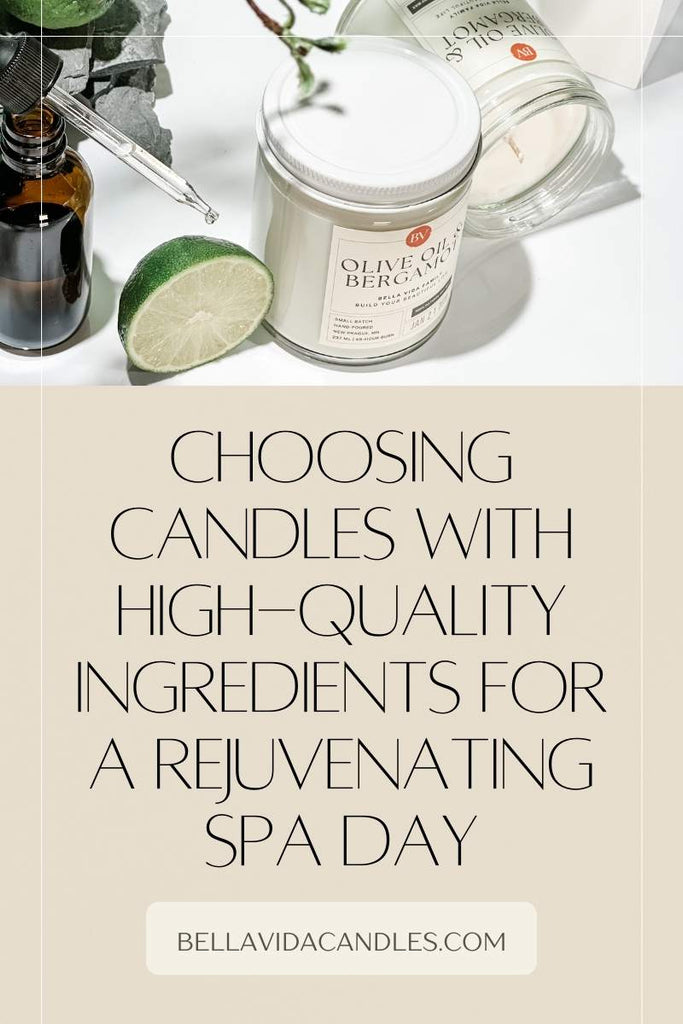best scented candles have high quality ingredients