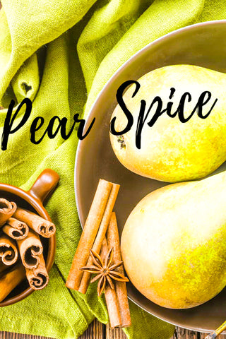 pear spice soy candle