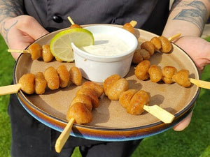 Rezept: Fingerfood mit Rote Bete Gnocchi und Dip