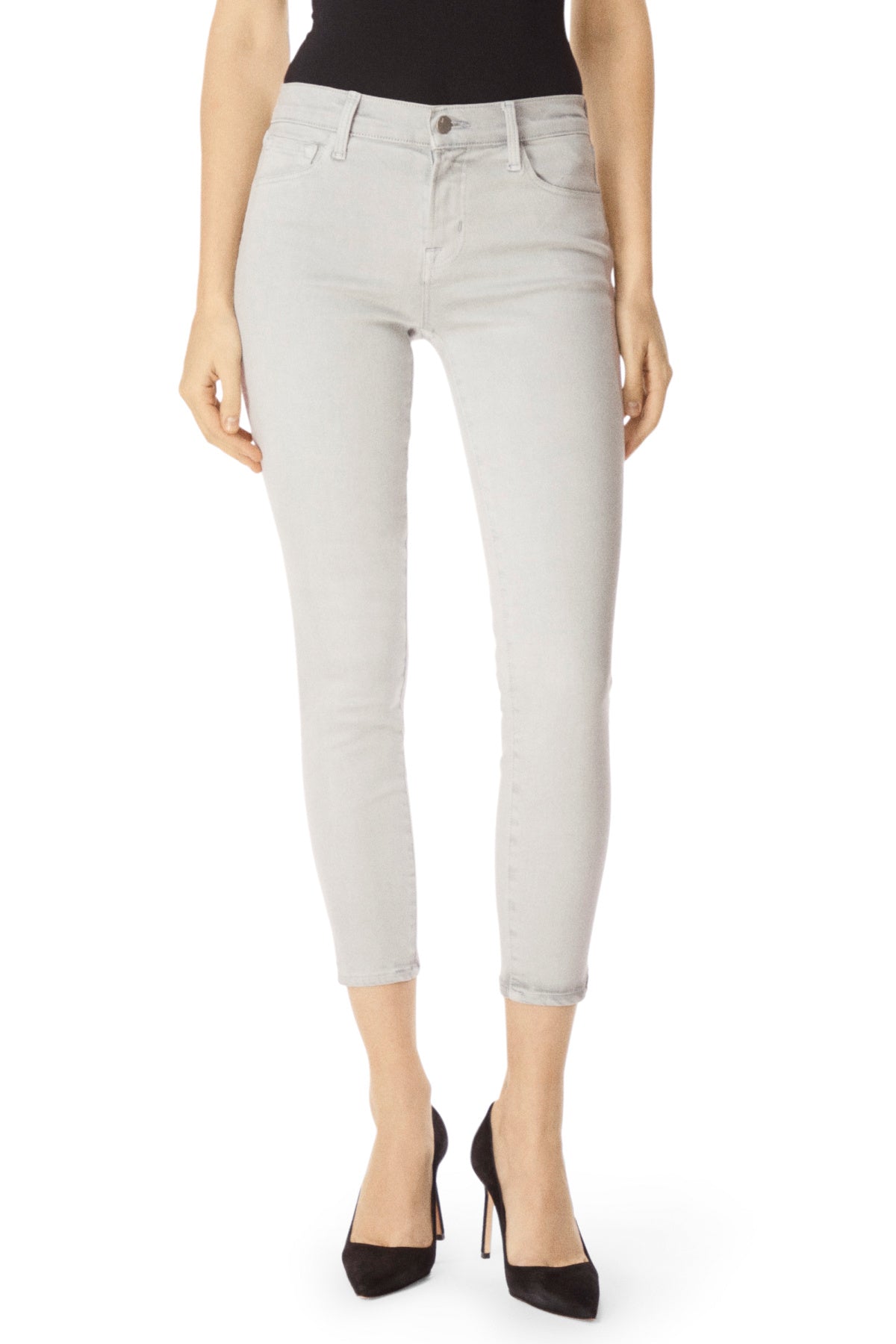 j brand mid rise crop skinny