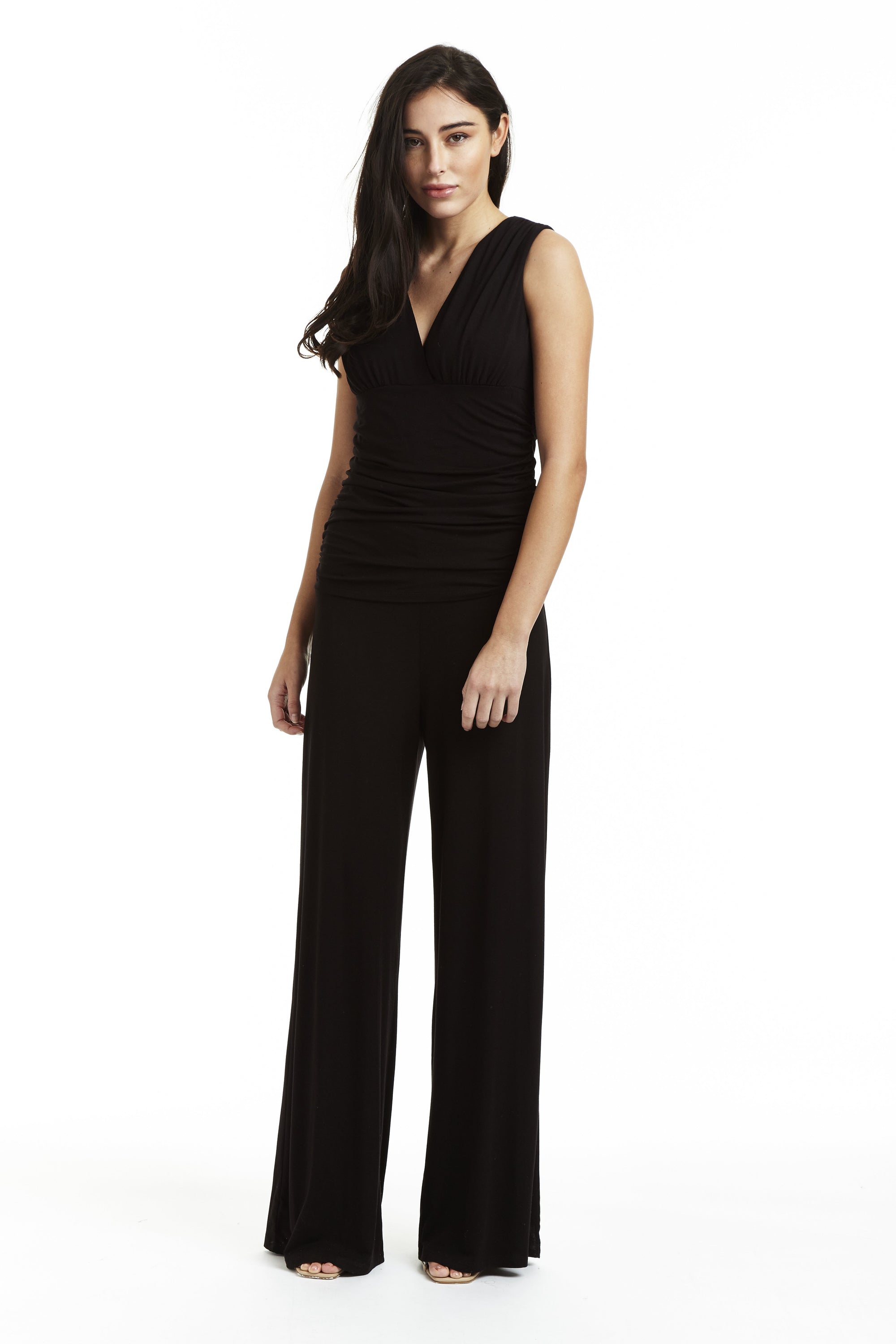 drew black jumpsuit