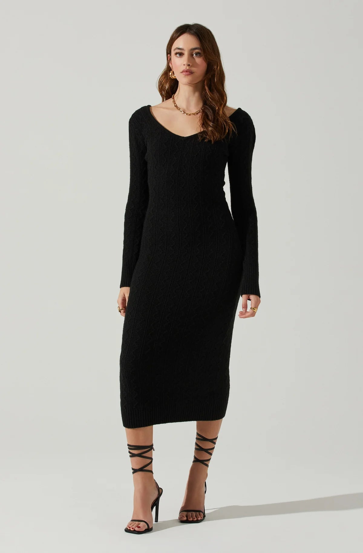 Saltwater Luxe Long Sleeve Sweater in Black – Estilo Boutique