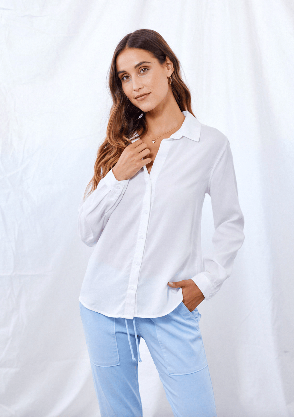 FRANCIS CORSET SHIRT WHITE – MissD Concept Store