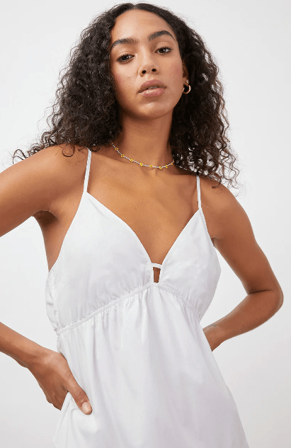 Saltwater Luxe Fullmer Midi Dress in Natural – Estilo Boutique