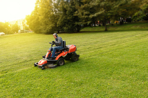 Mulching grass