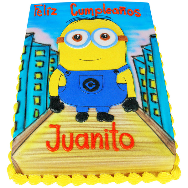 Pastel Minion Bob Ciudad – Mr. Pay Pastelería