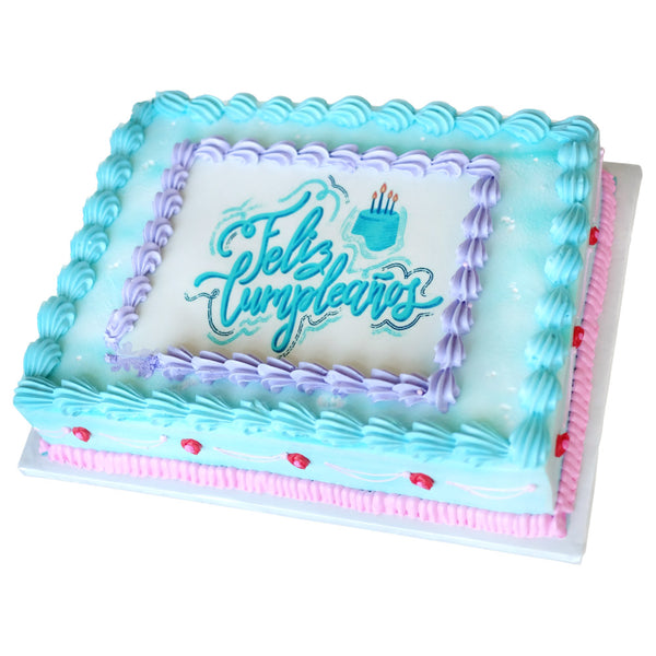 Pastel Cumpleaños Cake (DRO-006) – Mr. Pay Pastelería