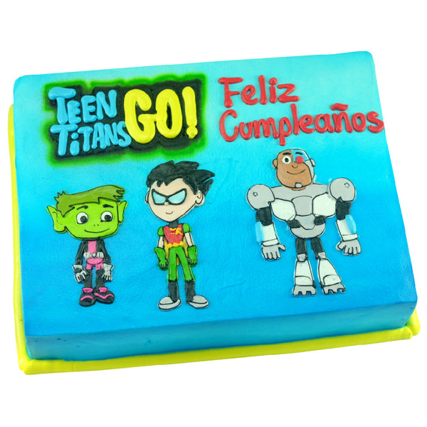 Pastel Teen Titans Go! – Mr. Pay Pastelería