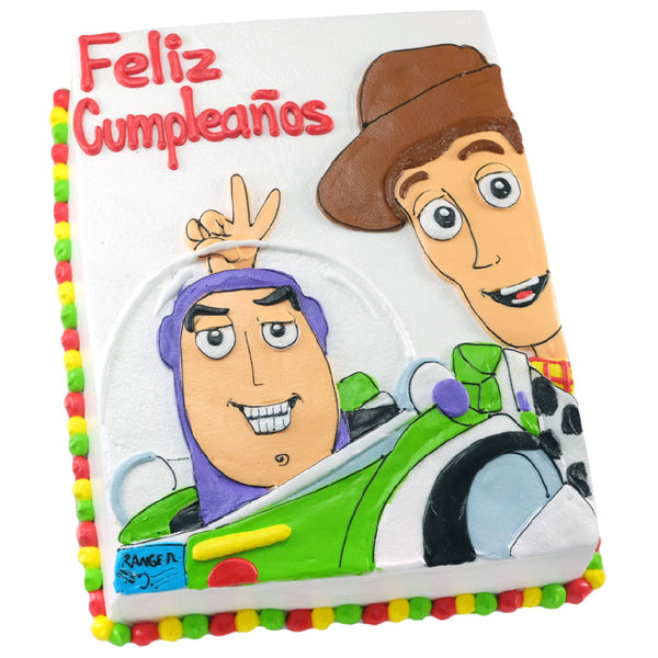 Pastel Toy Story Buzz y Woody – Mr. Pay Pastelería