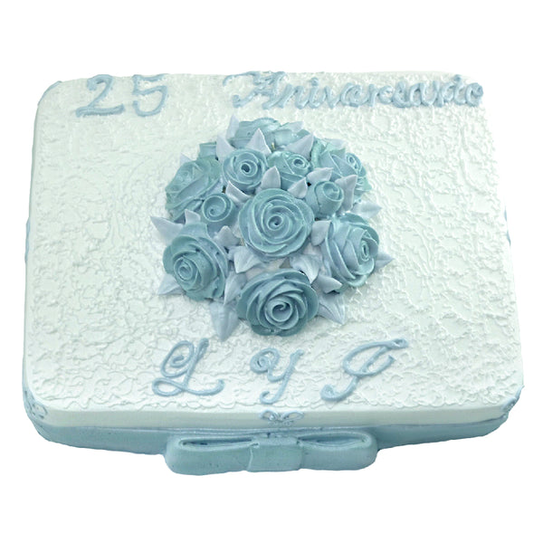 Pastel Flores 25 Aniversario – Mr. Pay Pastelería