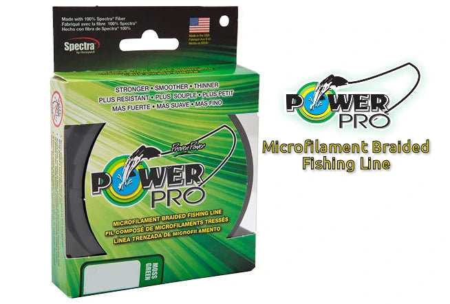 PowerPro Microfilament Braided fishing Line