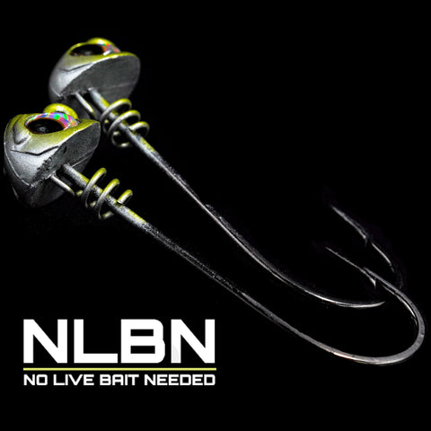 No Live Bait Needed NLBN Jig Heads 3 – lmr tackle