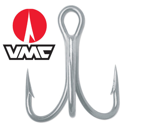 VMC 4X Inline Single Hook - Coastal Black - Size 4/0 - 7 per pack