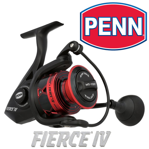 PENN Fierce IV MK4 Live Liner Saltwater Sea Fishing Spinning Reel - Al –  Fishingmad