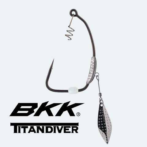BKK TitanDiver+ Weighted Swimbait Hooks – Grumpys Tackle