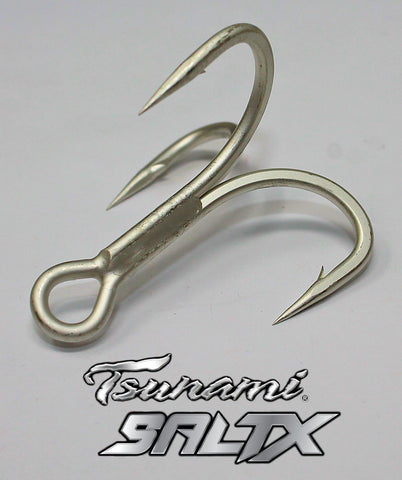 100 pack - VMC #6-9626TR 4x-Strong Treble Hook - TIN RED - O'Shaugnessy-Size #6