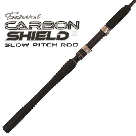 Tsunami Carbon Shield II Spinning Rod - Seafoam