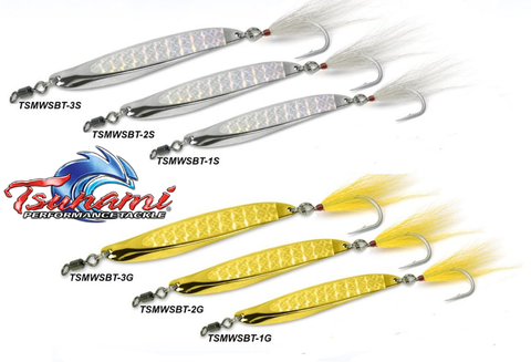 Tsunami Salt x 1x Baitholder Hooks, Size 1/0