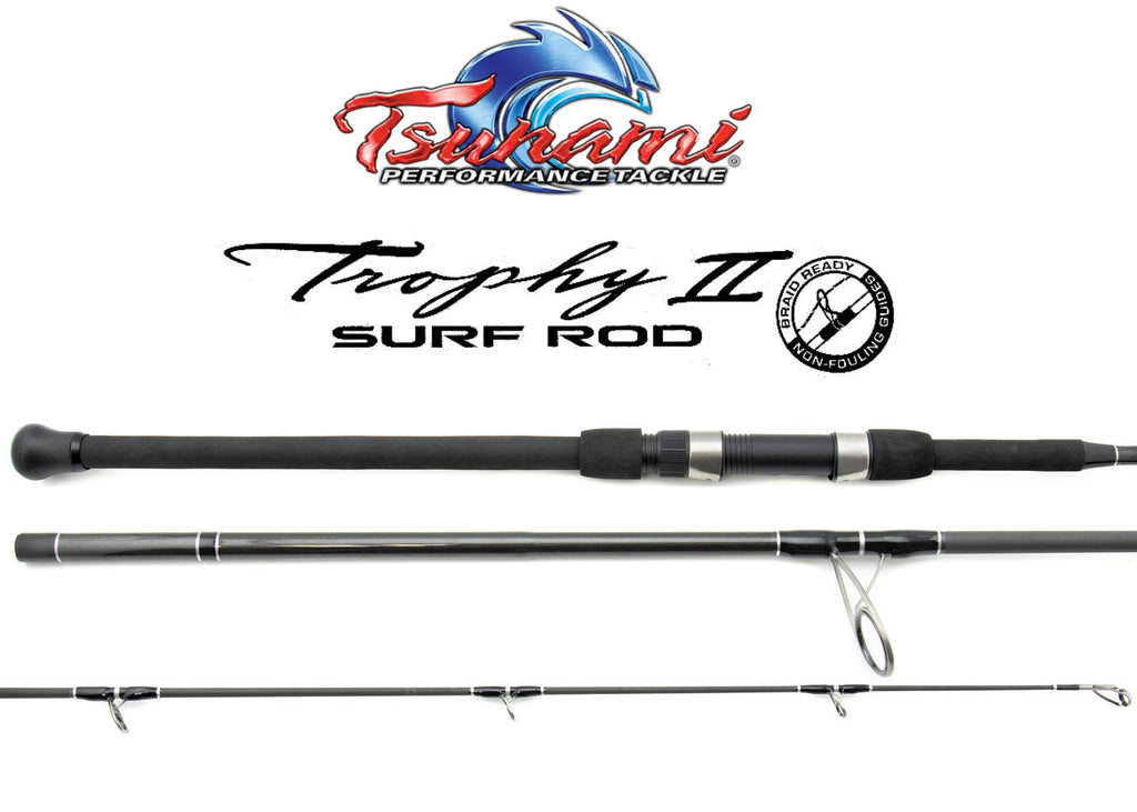 Tsunami Trophy Ii Surf Spinning Rods Stores 2024