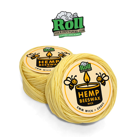 Organic Beewax Hemp Wick