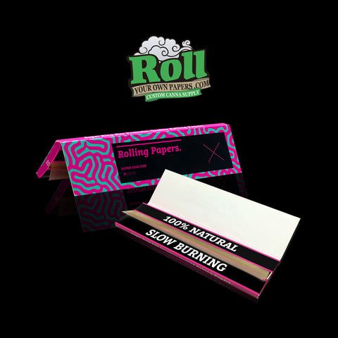 custom rolling paper booklets