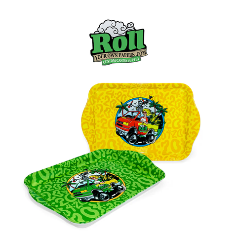 Custom Rolling Tray Manufacturer Wholesale Price Low Minimum Low MOQ Custom Rolling Trays by RYOP - rollyourownpapers.com