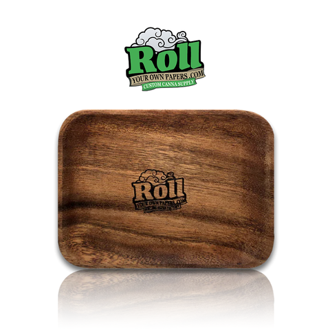 custom rolling trays wood material