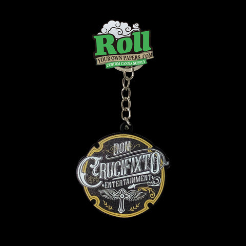 Custom Cannabis Promotional Keychain