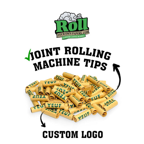 RollPros Custom S Shaped Pre-Rolled Crutch Tips