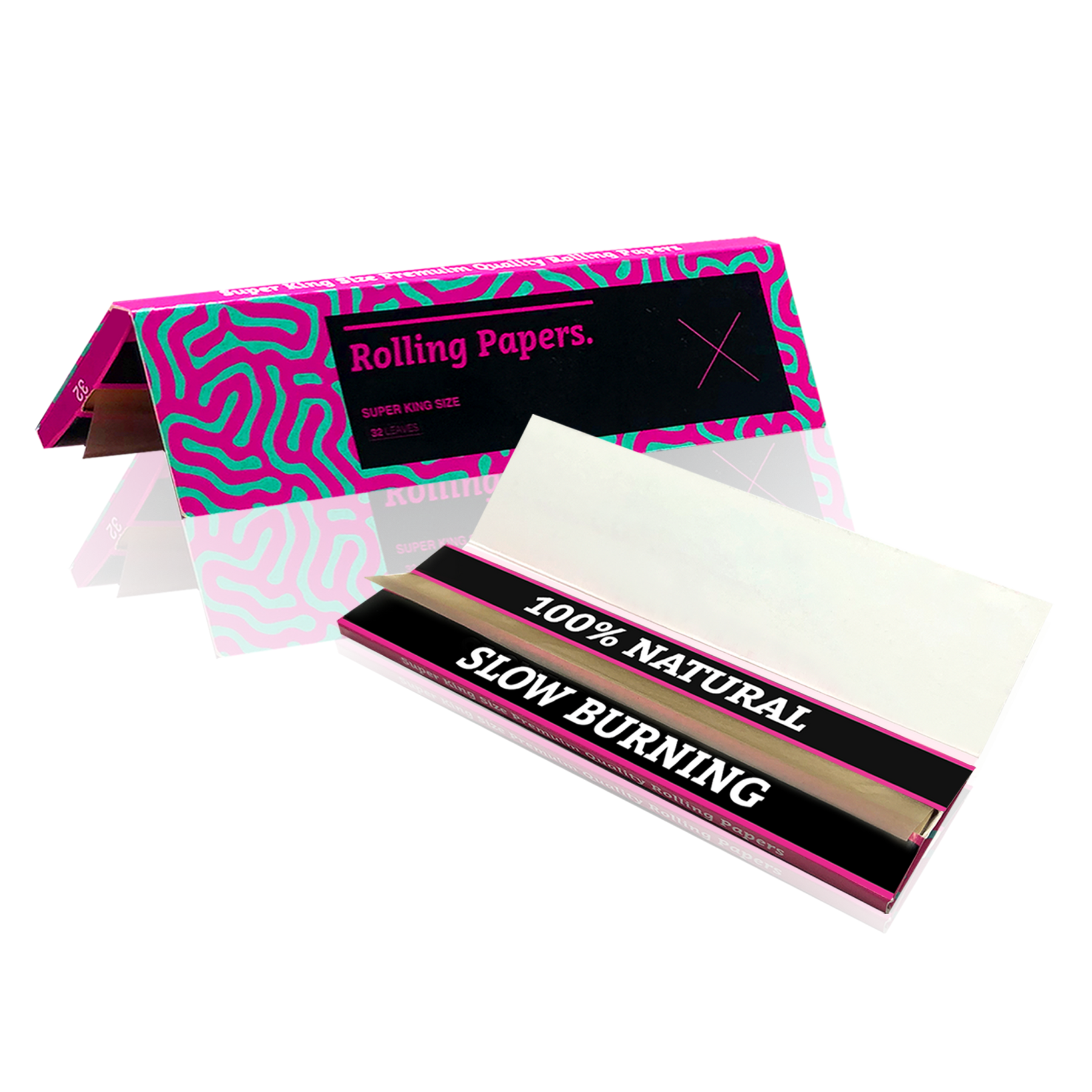 Download Custom Printed Rolling Paper Your Design On Paper Booklet And Display Box Roll Your Own Papers Com