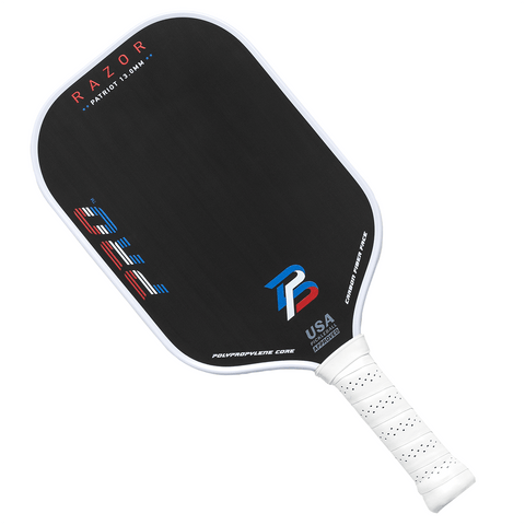 PBPRO Paddles Red/White/Blue PBPRO Patriot Raw Carbon Fiber Pickleball Paddle