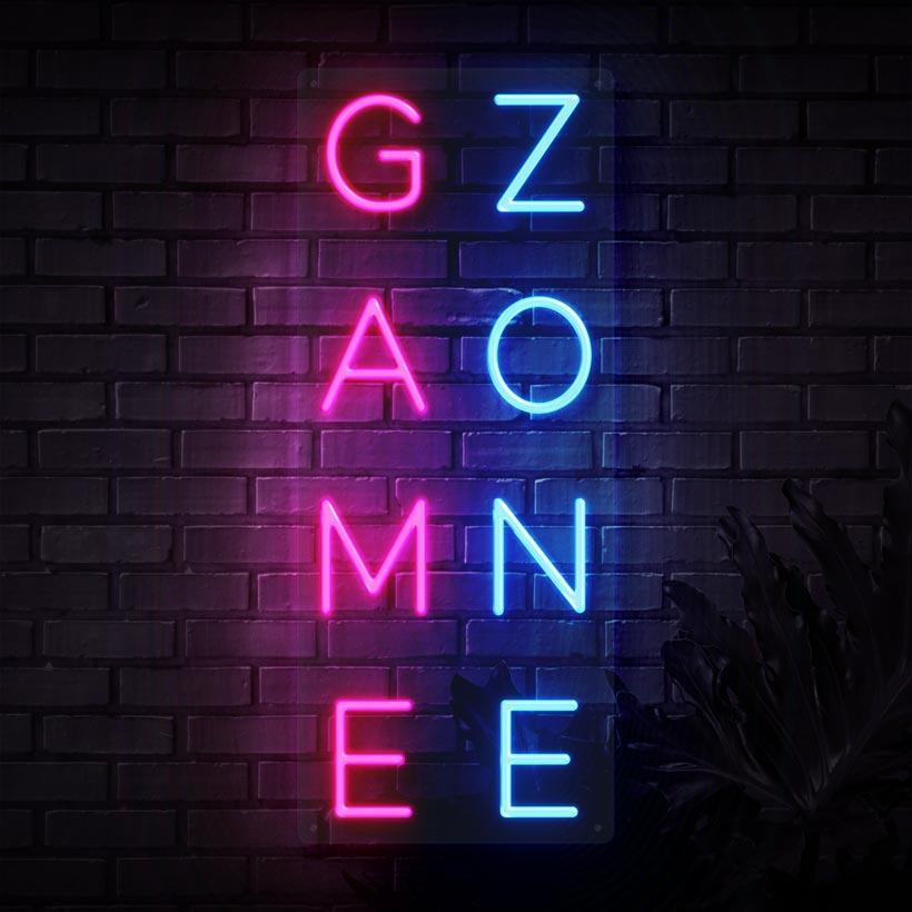Game Zone Neon Sign | Sketch & Etch Neon