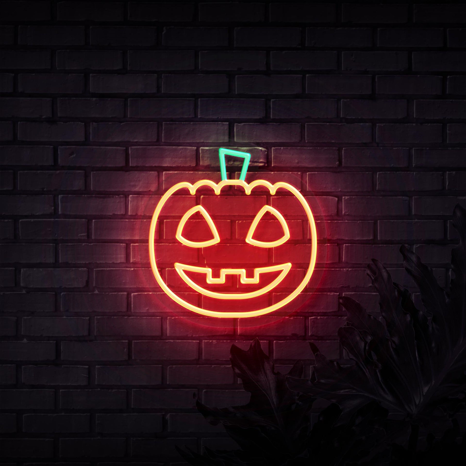 bienestar Gracias rigidez Halloween Pumpkin Neon Sign | Sketch & Etch US