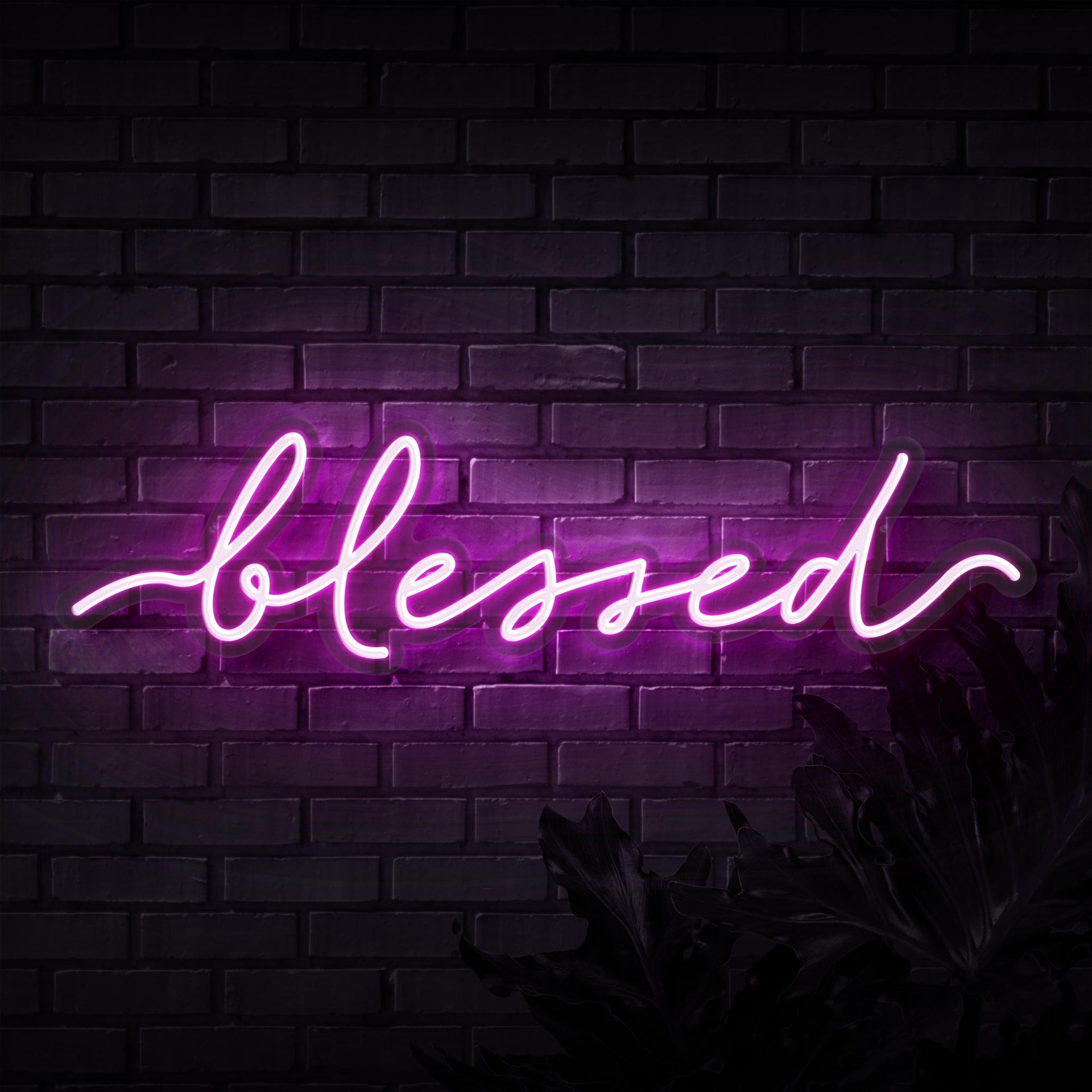 Blessed Neon Sign | Sketch & Etch US