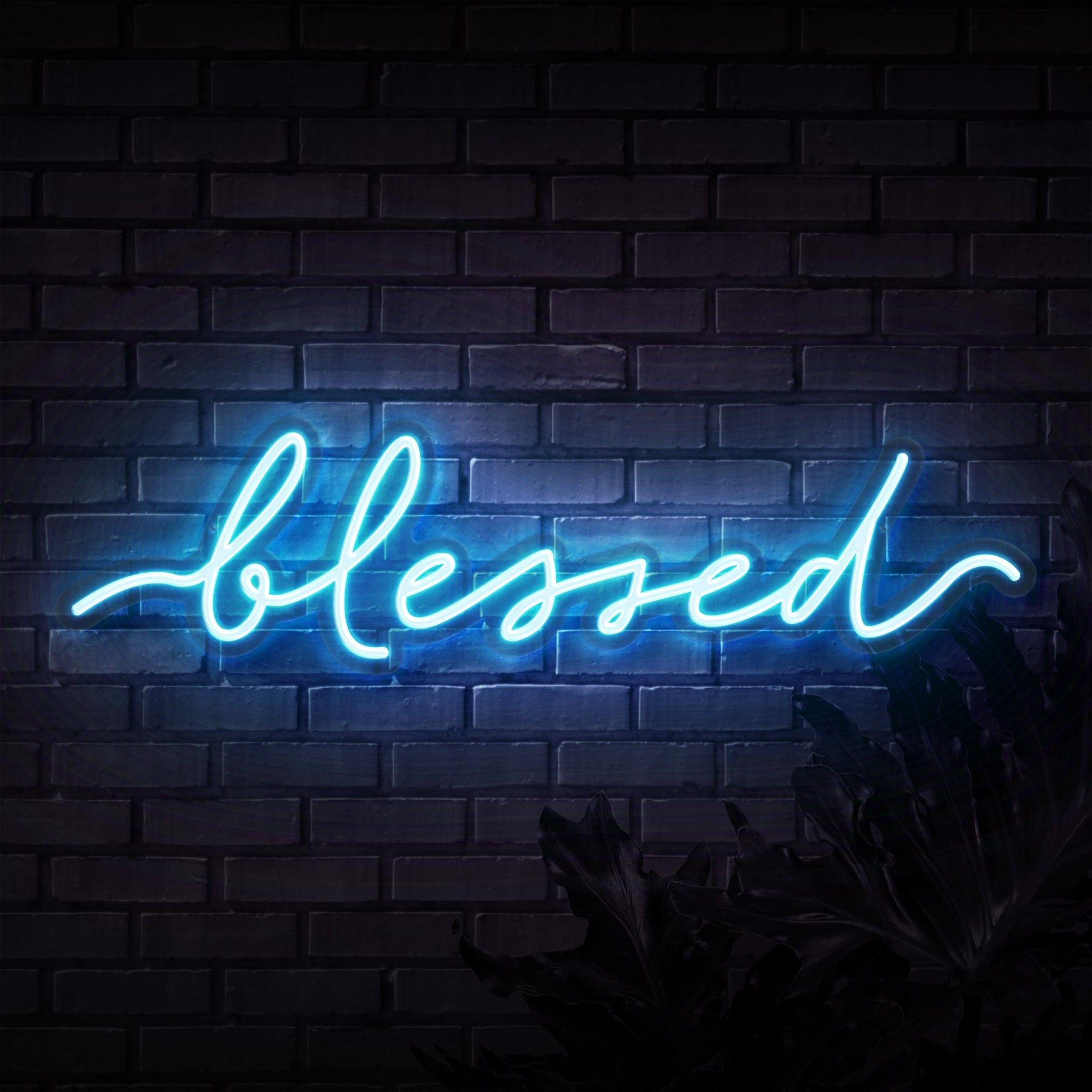 Blessed Neon Sign | Sketch & Etch US