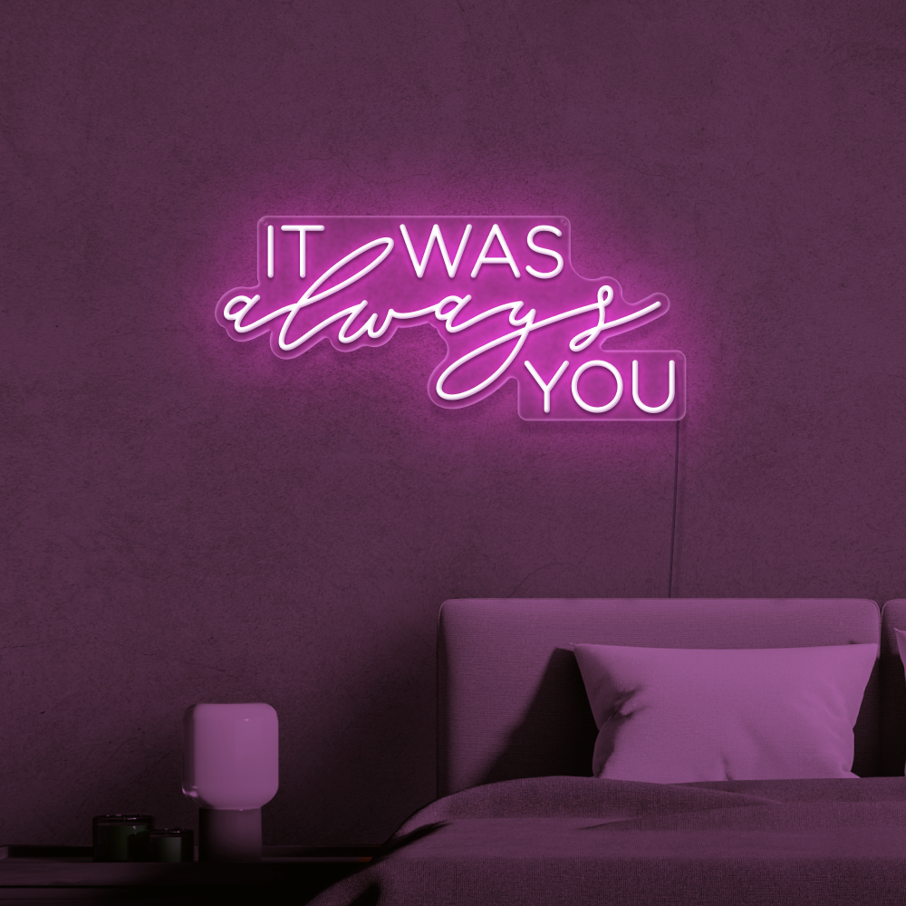 goodnight neon sign