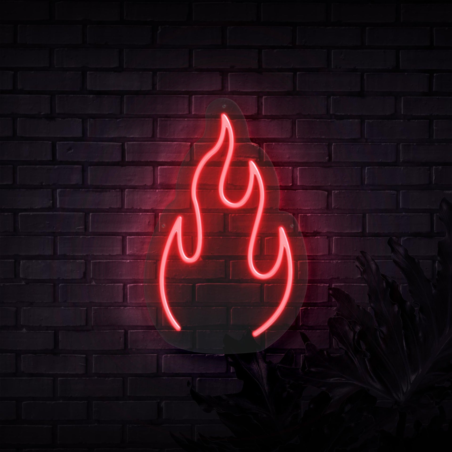 Fire Neon Sign | Sketch & Etch Neon