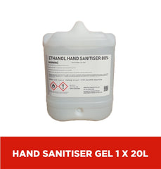 20L Hand Sanitiser Gel