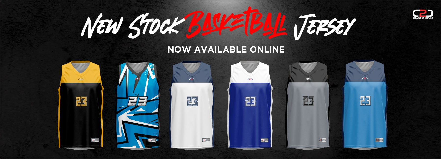Stock Basketball Jerseys