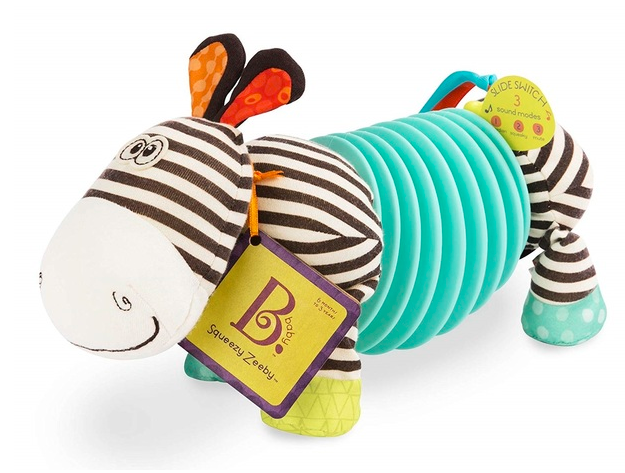 b toys zebra