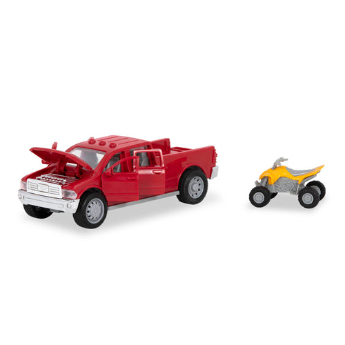 Safe & Clean City Crew, Track Playset with Toy City Vehicles