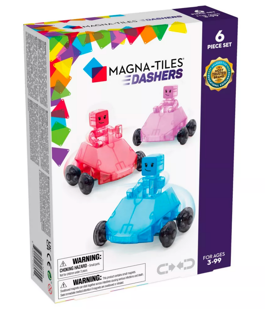 MAGNA-TILES® Metropolis 110-Piece Magnetic Construction Set with FREE Storage  Bin