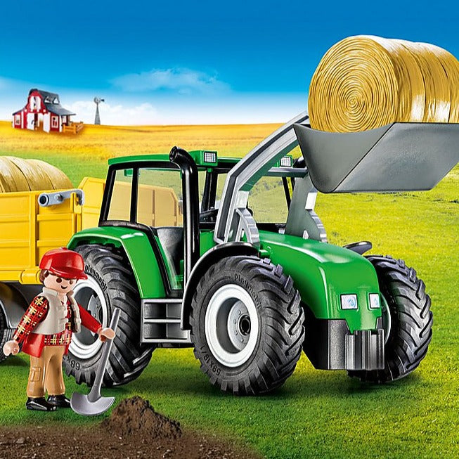Twisted Vermaken slikken Playmobil Country Tractor With Trailer – Kazoodles Toys